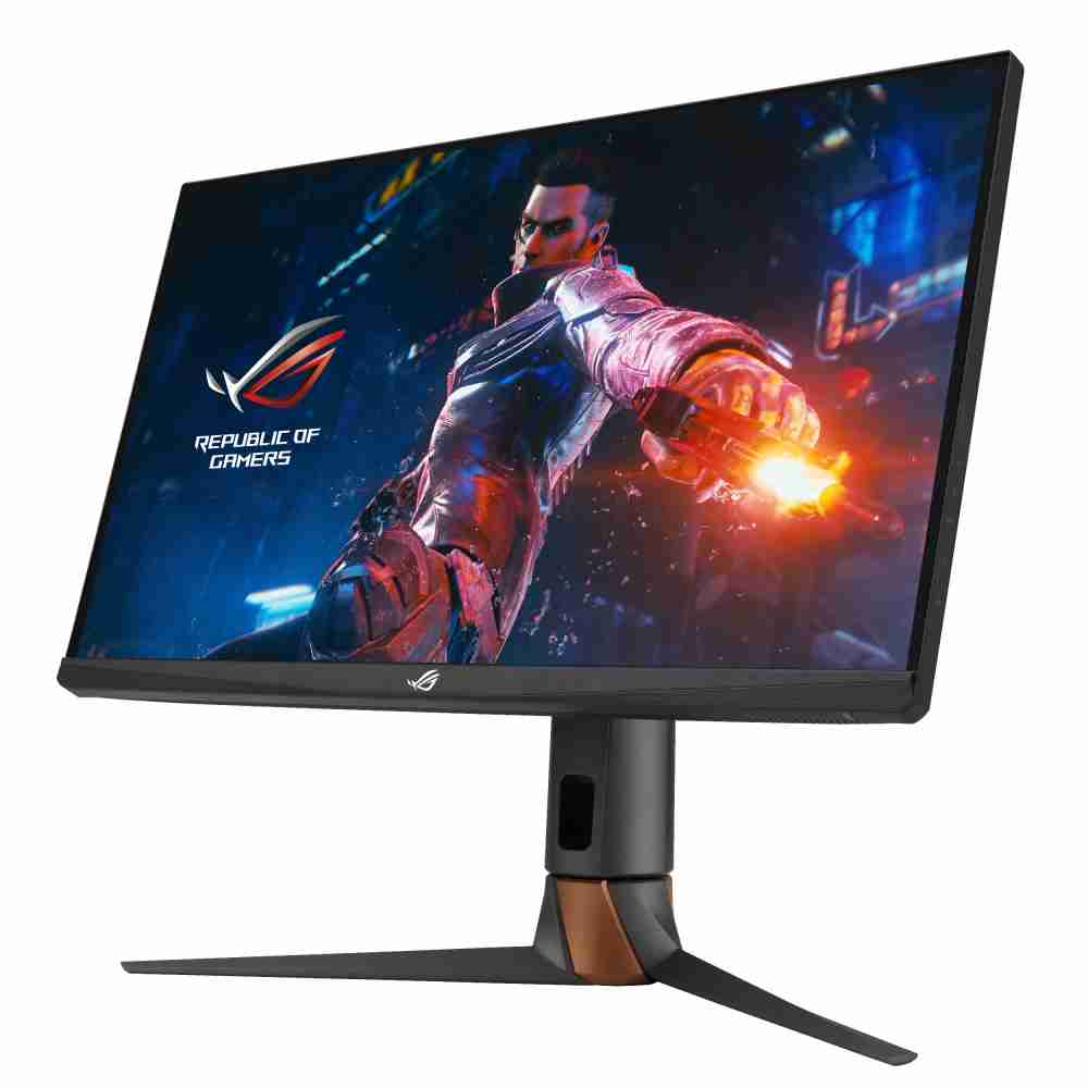 华硕ASUS ROG Swift 360Hz PG27AQN，，，，采用至成国际全新可支持ULMB2技术的高阶电竞显示器，，，为电竞玩家打造突破以往的急速游戏体验。。（图片来源：ASUS提供）