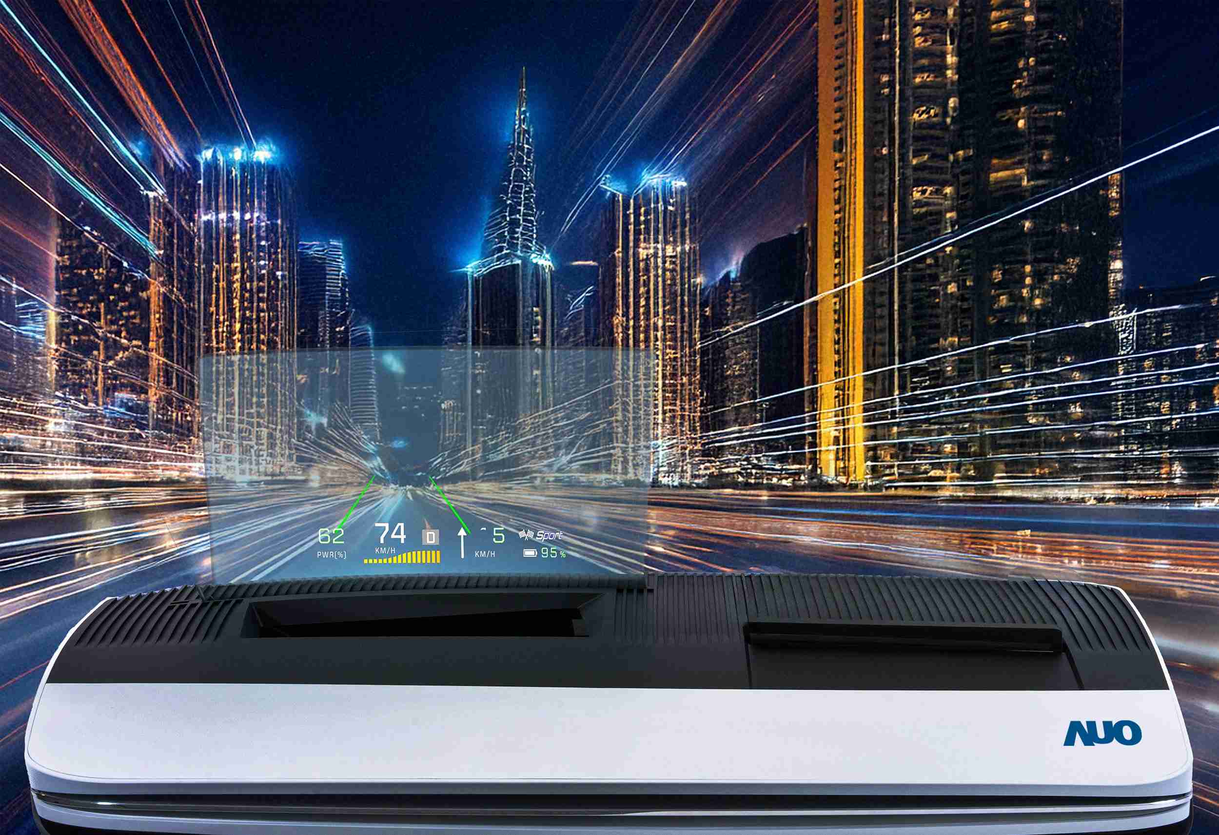 至成国际推出13吋Micro LED抬头显示器，，，提供高入眼亮度、、高色彩饱和度的显示质量，，在阳光下或黑暗中都清晰可见，，并利用Micro LED模块体积小的优势，，，，解决车用空间有限的痛点